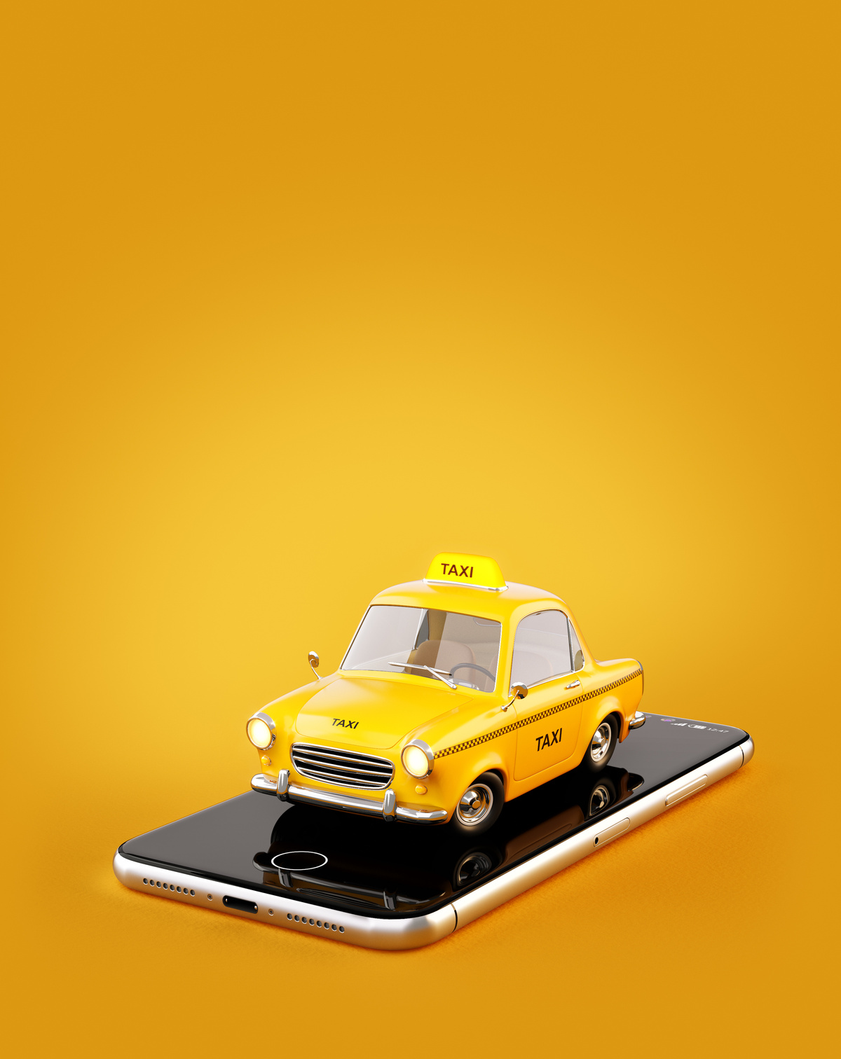 Smartphone Application of Taxi Service  